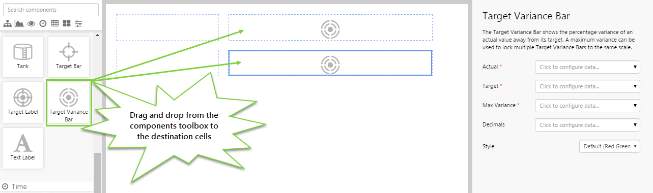 Target Variance Bar 4.4