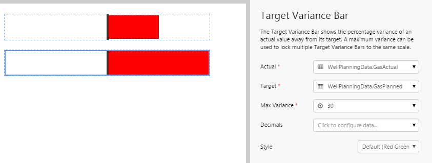 Target Variation Bar 4.4