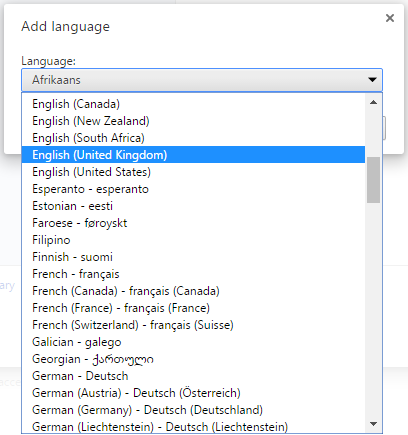 chromeaddlanguage