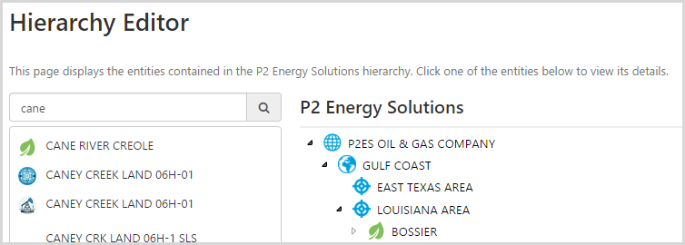 Images in hierarchy editor